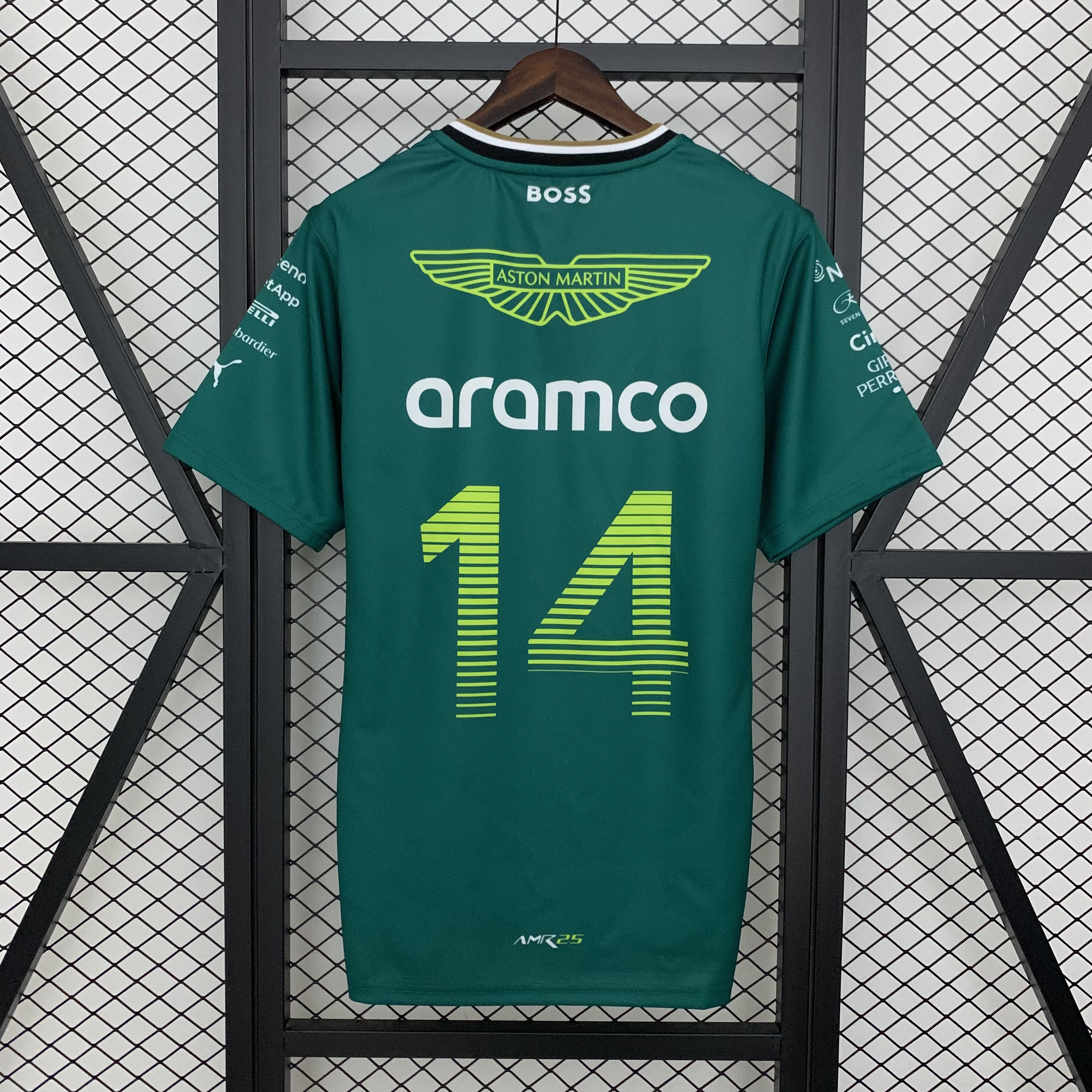 Aston Martin F1 Racing Team Fernando Alonso Driver T-Shirt 2025 - view 11