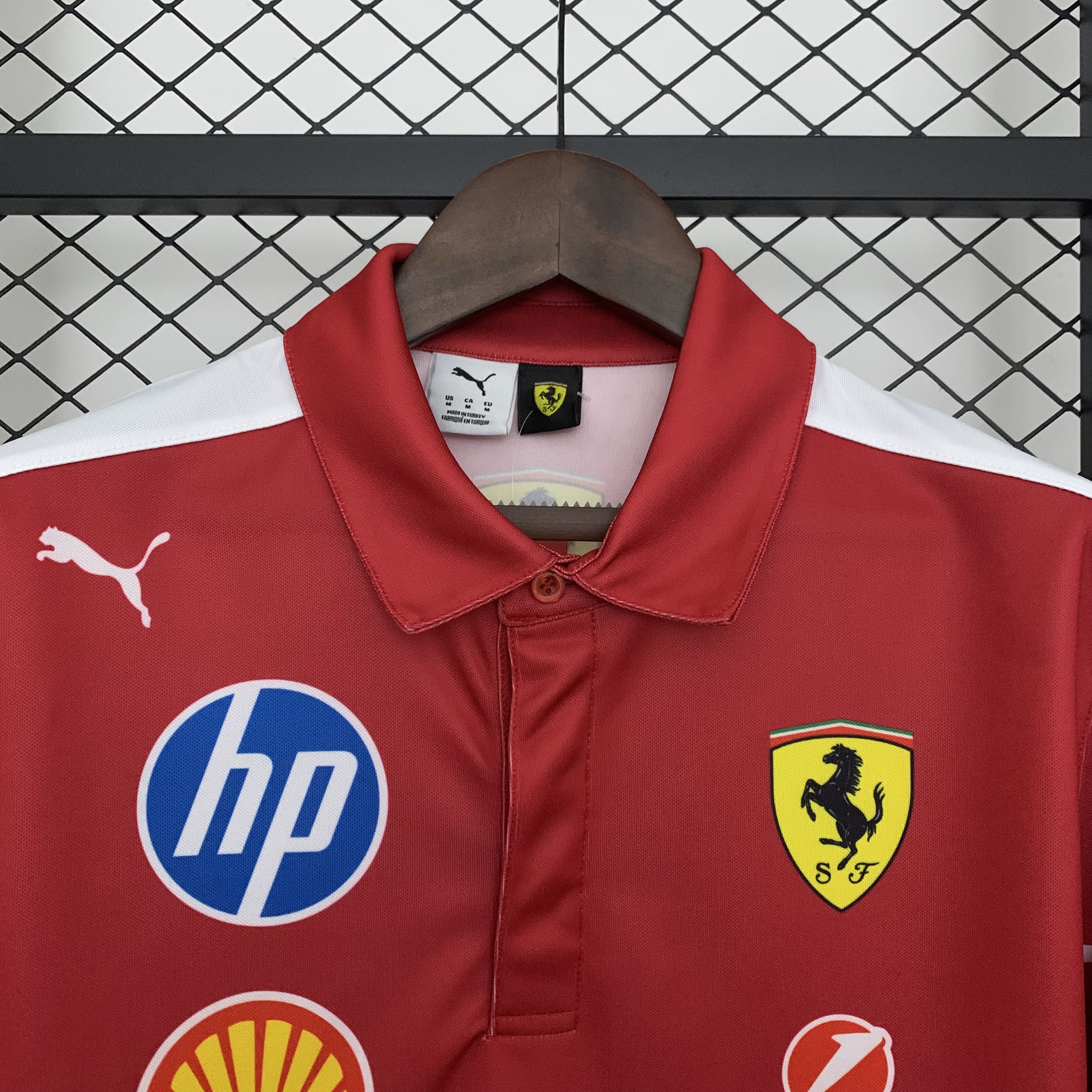 Scuderia Ferrari F1 Racing Team Polo T-Shirt 2025 - view 8