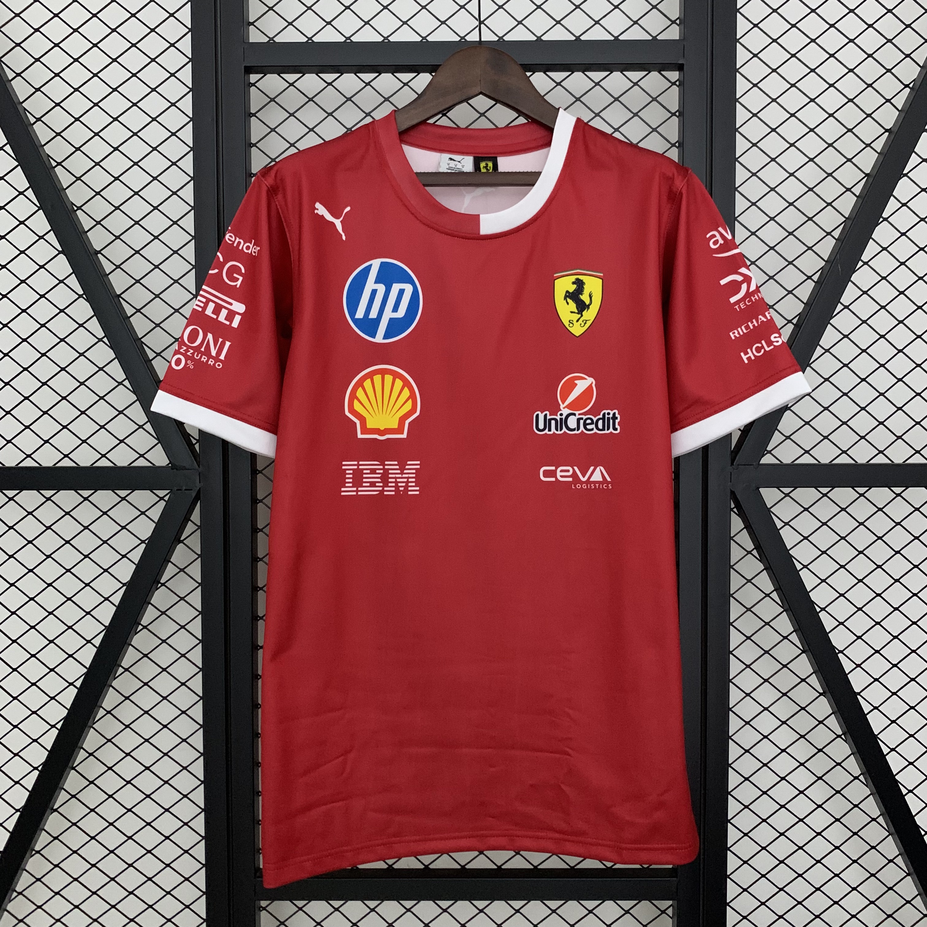 Scuderia Ferrari F1 Racing Team Driver T-Shirt 2025
