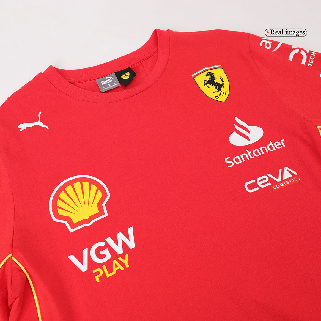 Scuderia Ferrari F1 Racing Team Charles Leclerc Driver T-Shirt 2024 - view 13