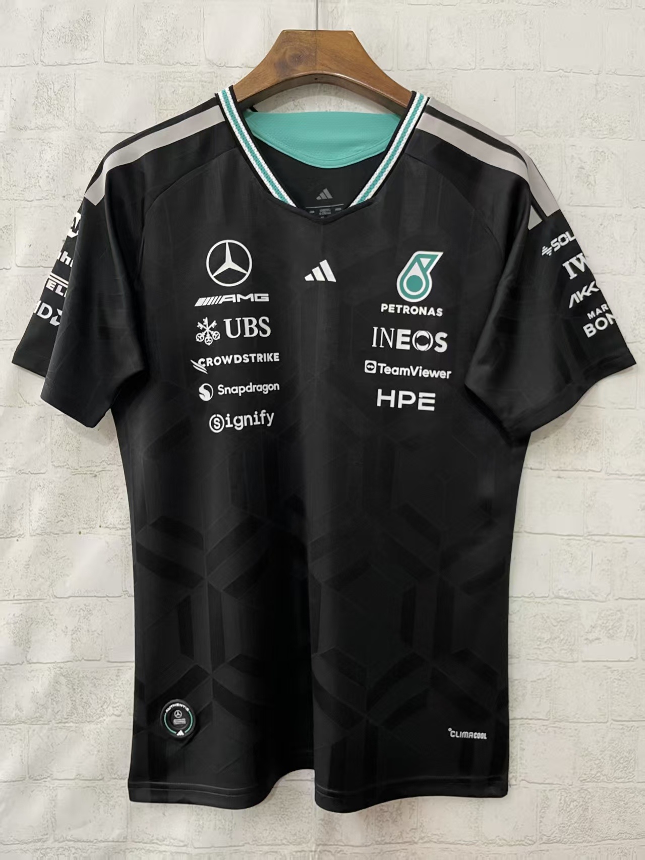 Mercedes AMG Petronas F1 Racing Team Black Driver T-Shirt 2026 - view 6