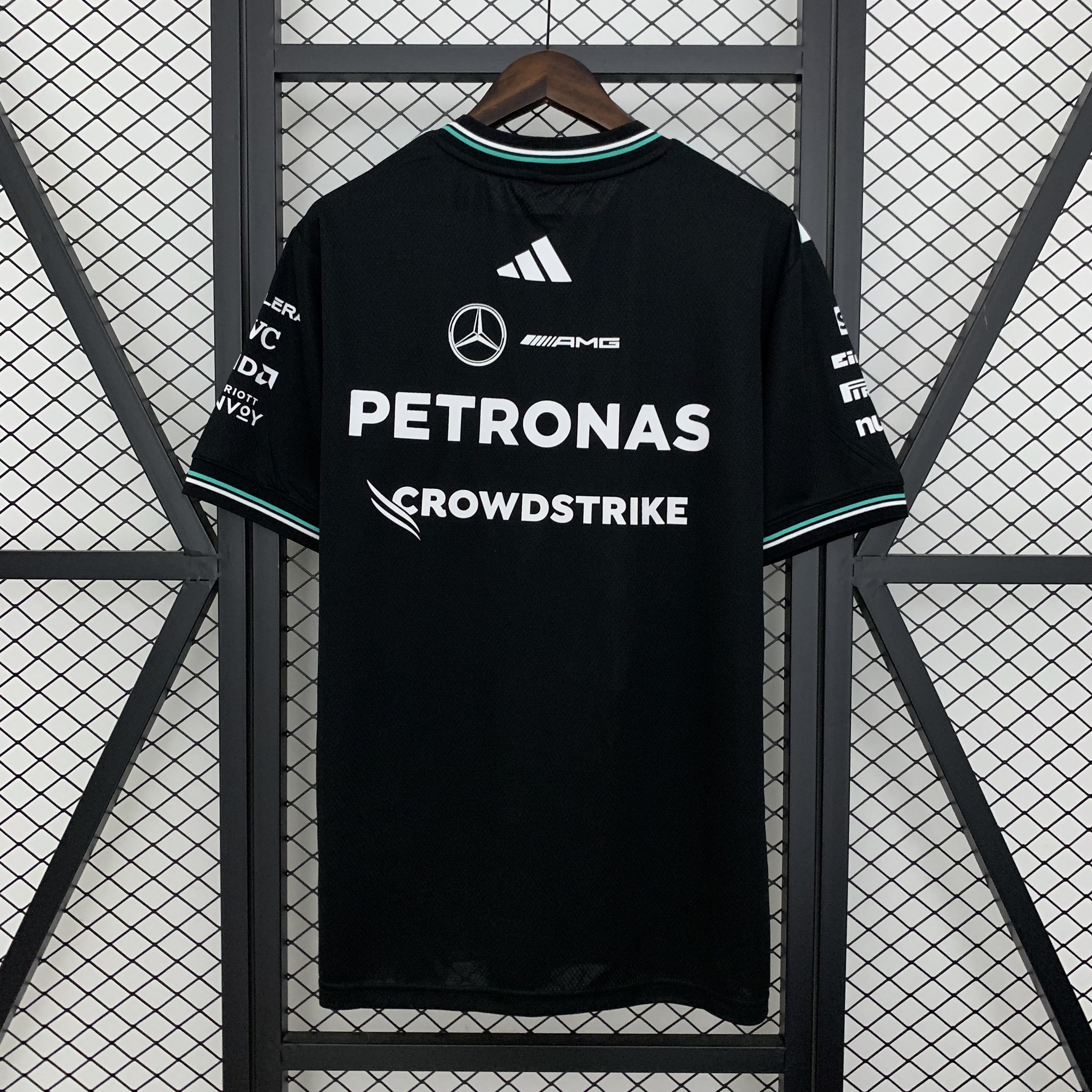Mercedes AMG Petronas F1 Racing Team Black Driver T-Shirt 2025 - view 3