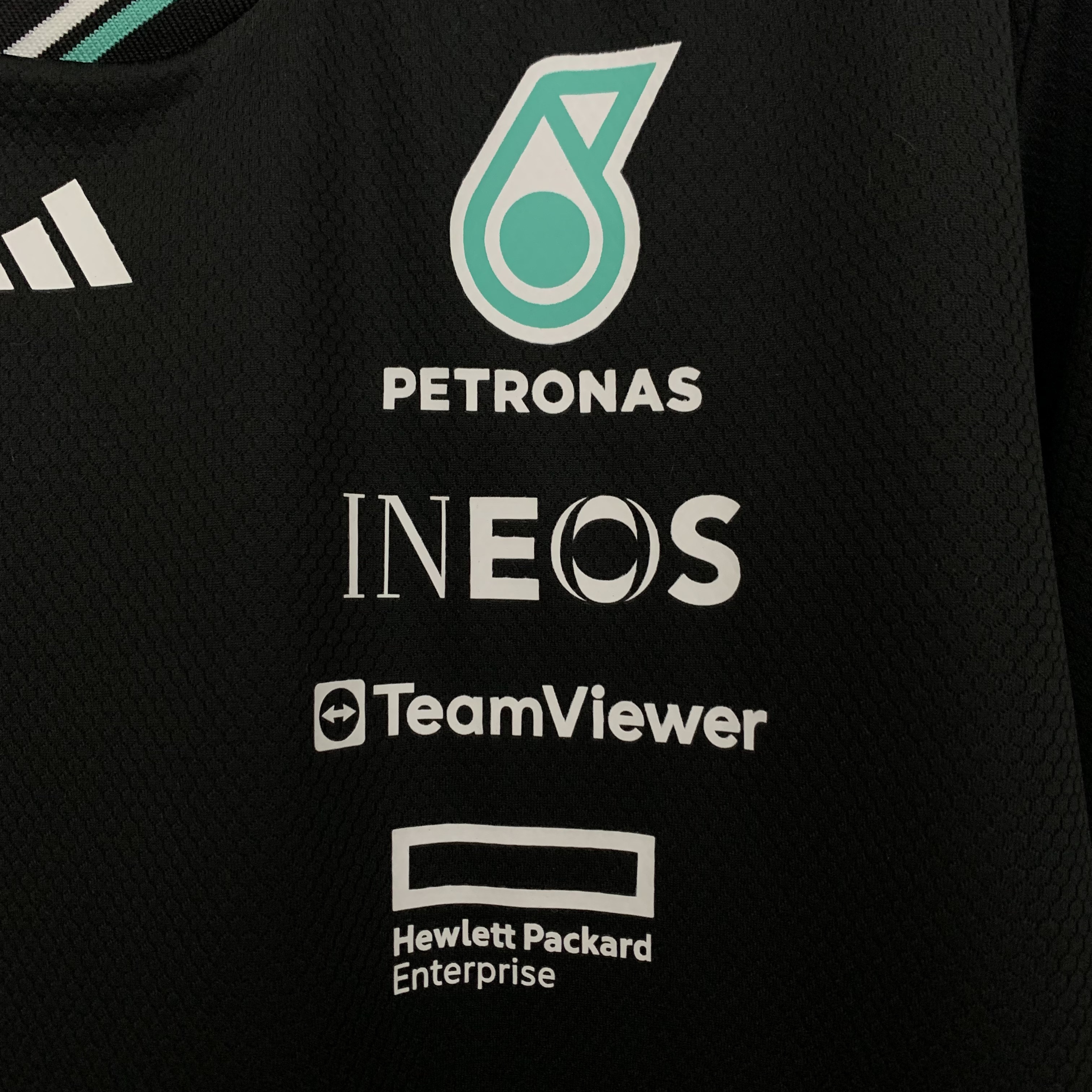 Mercedes AMG Petronas F1 Racing Team Black Driver T-Shirt 2025 - view 5