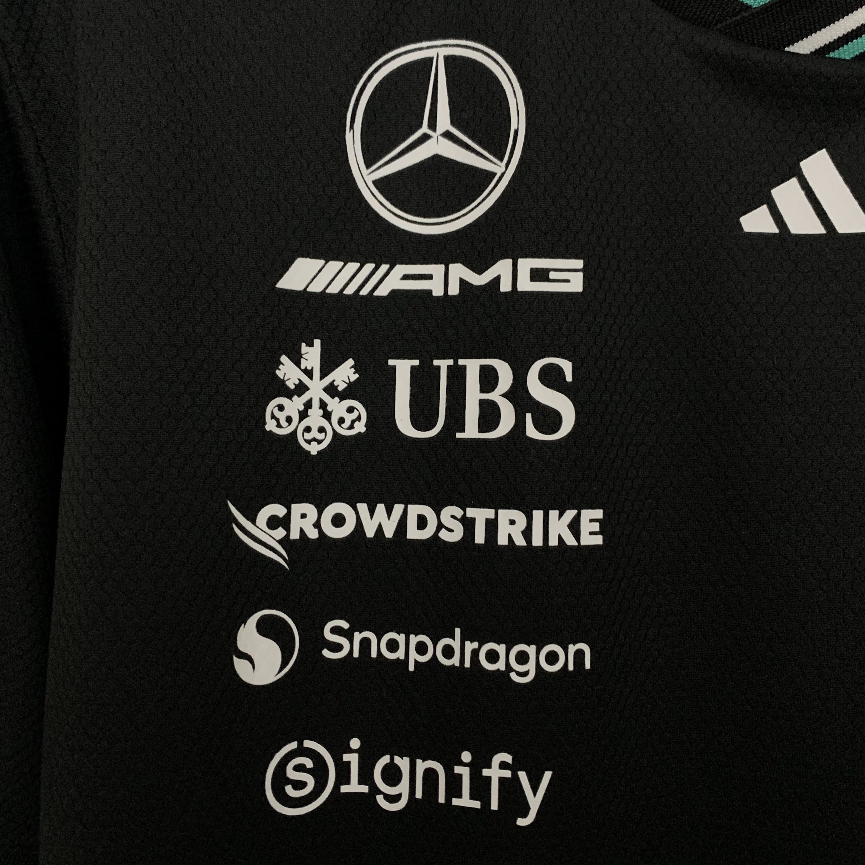 Mercedes AMG Petronas F1 Racing Team Black Driver T-Shirt 2025 - view 7
