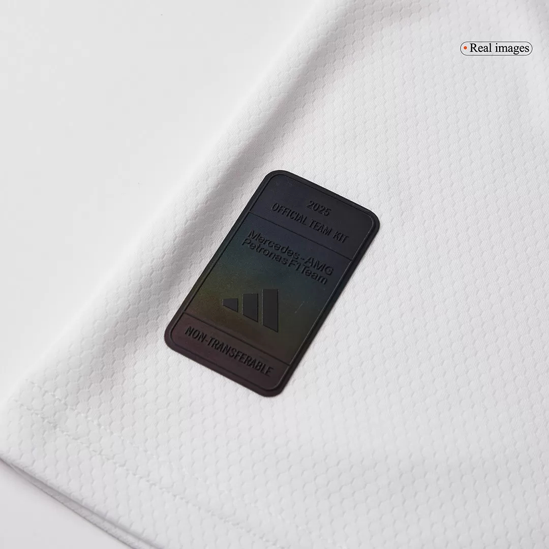 Mercedes AMG Petronas F1 Racing Team White T-Shirt 2025 - view 8