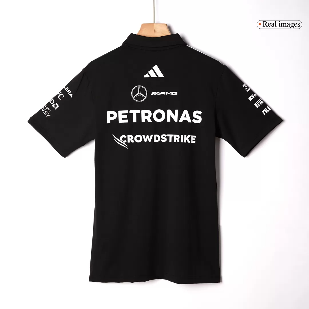 Mercedes AMG Petronas F1 Racing Team Black T-Shirt 2025 - view 3