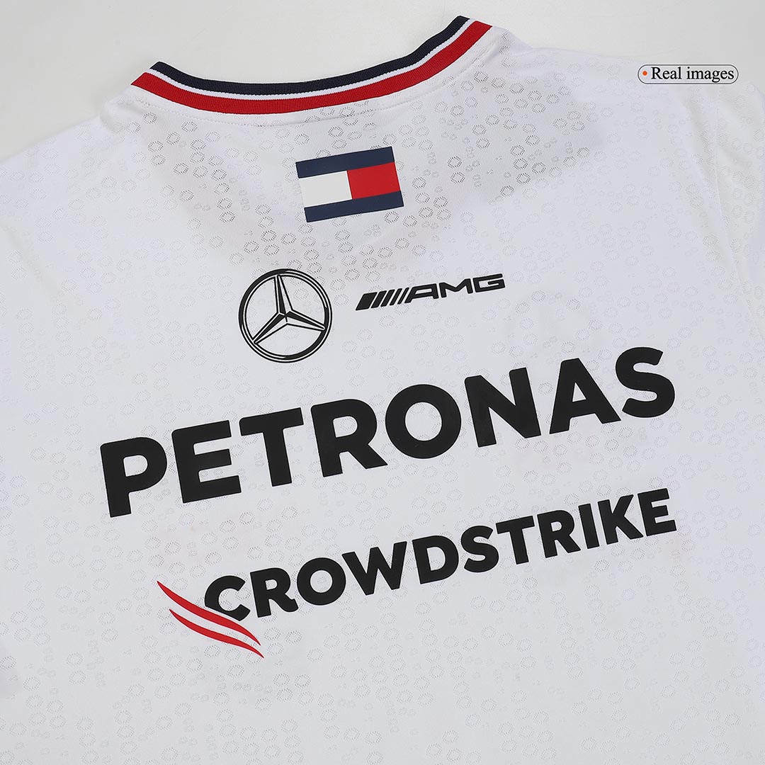 Mercedes AMG Petronas F1 Team Driver T-Shirt - White 2024 - view 14