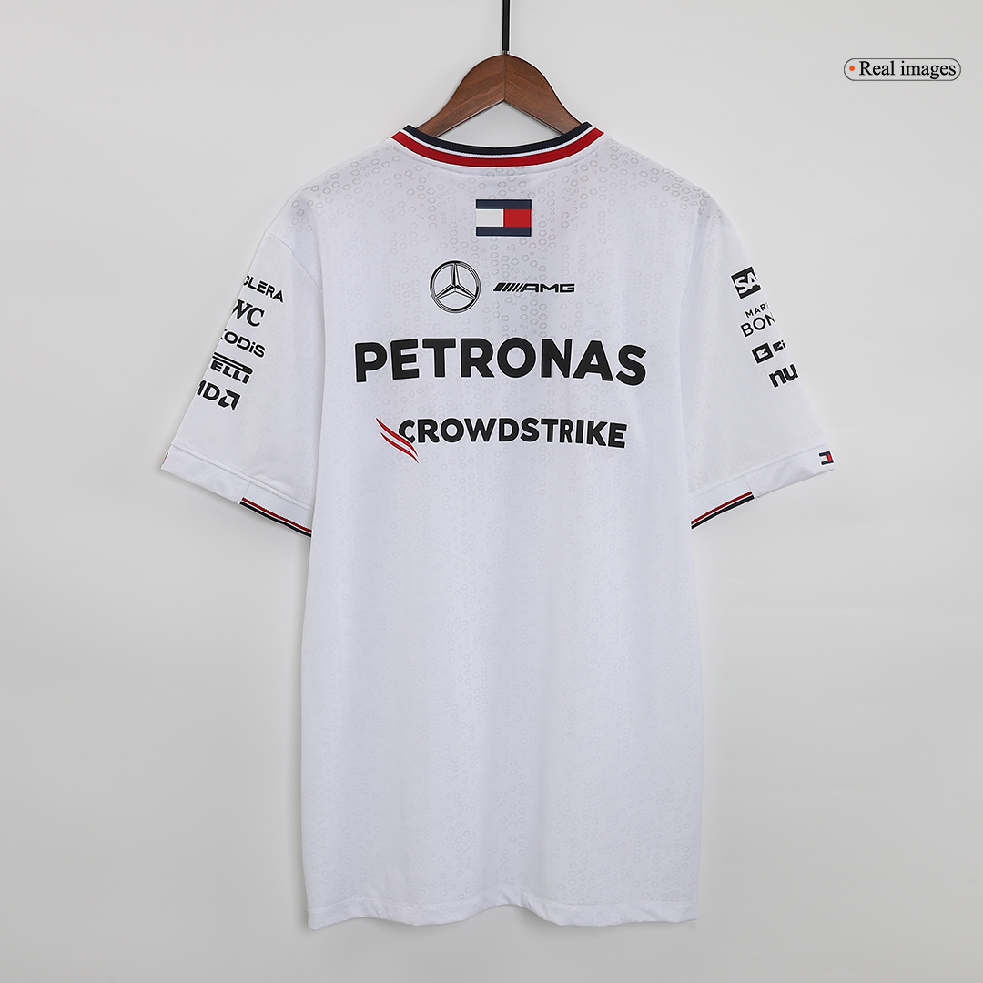 Mercedes AMG Petronas F1 Team Driver T-Shirt - White 2024 - view 6