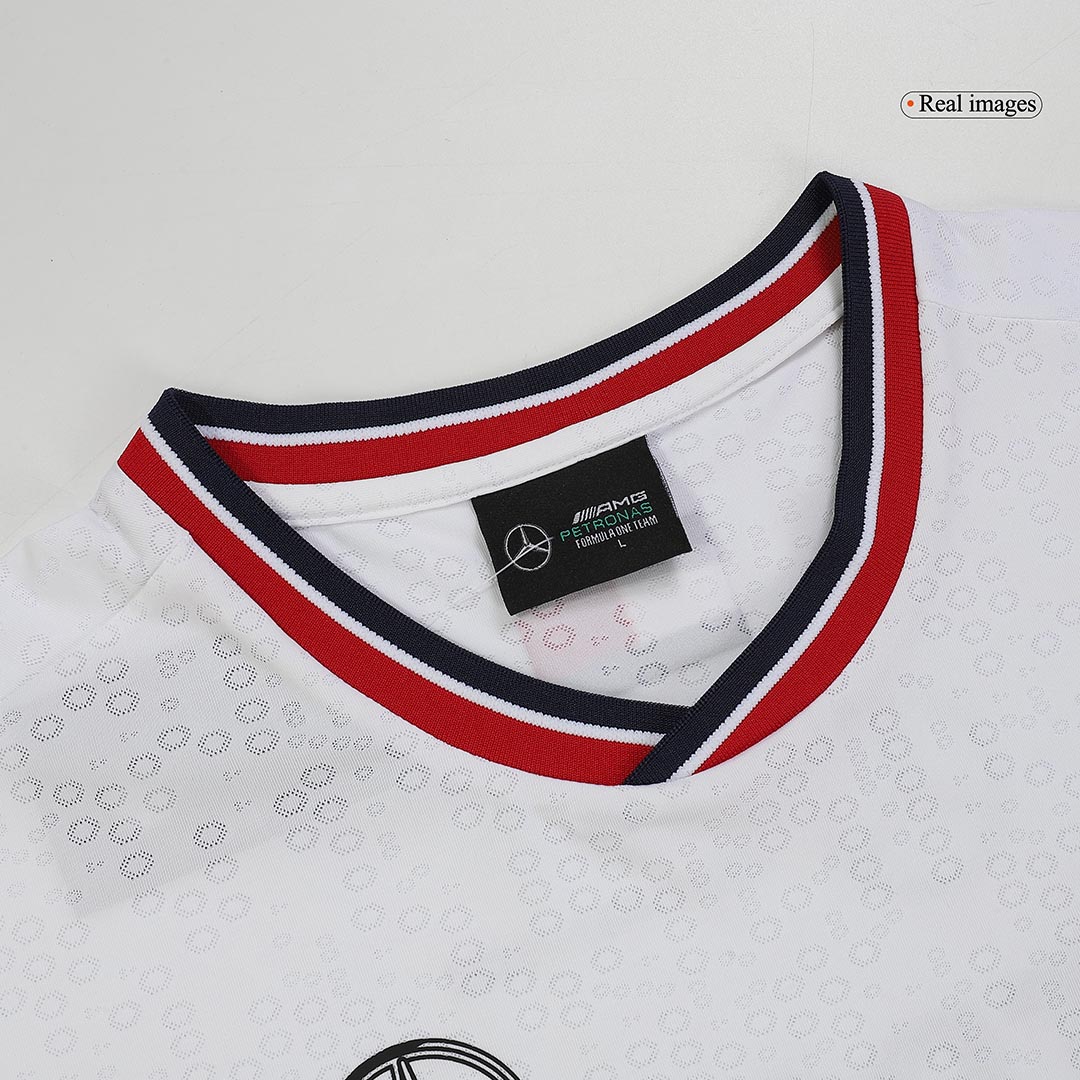 Mercedes AMG Petronas F1 Team Driver T-Shirt - White 2024 - view 10