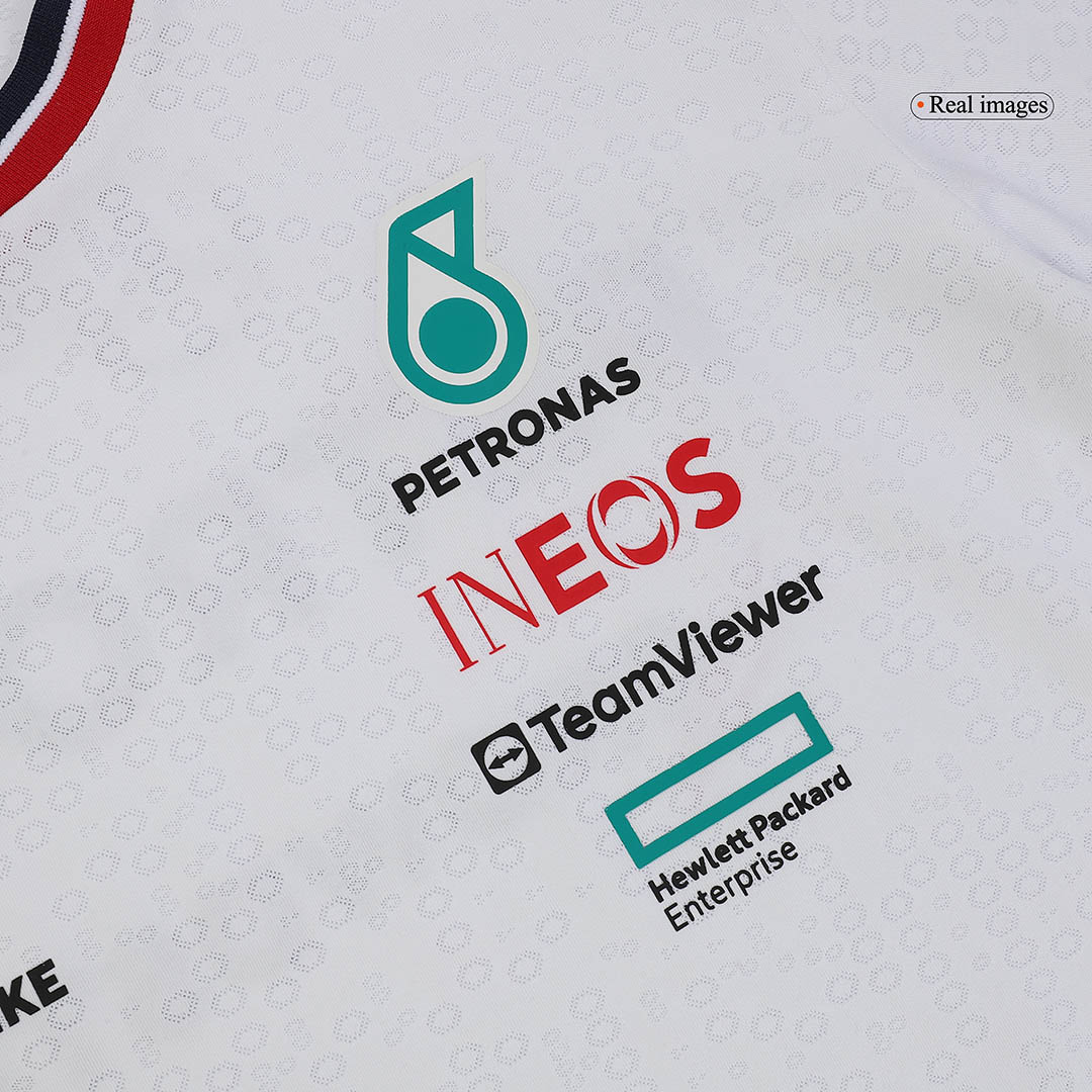 Mercedes AMG Petronas F1 Team Driver T-Shirt - White 2024 - view 11