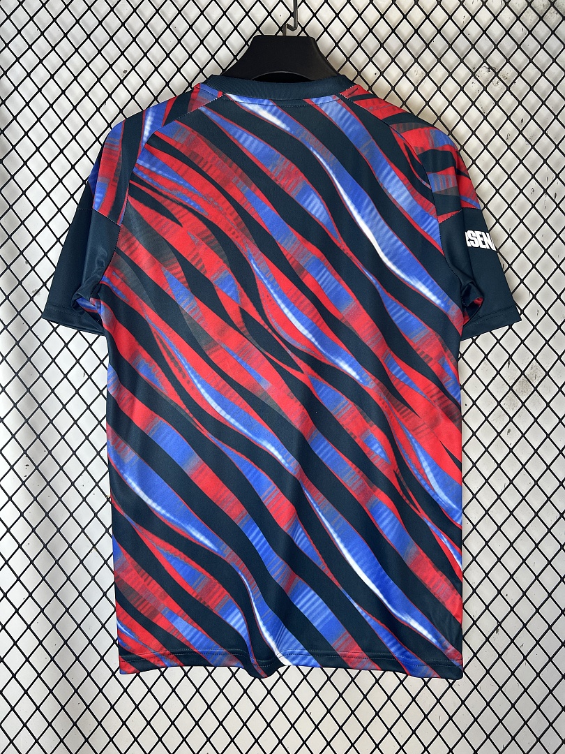Red Blue Arsenal Training Jersey