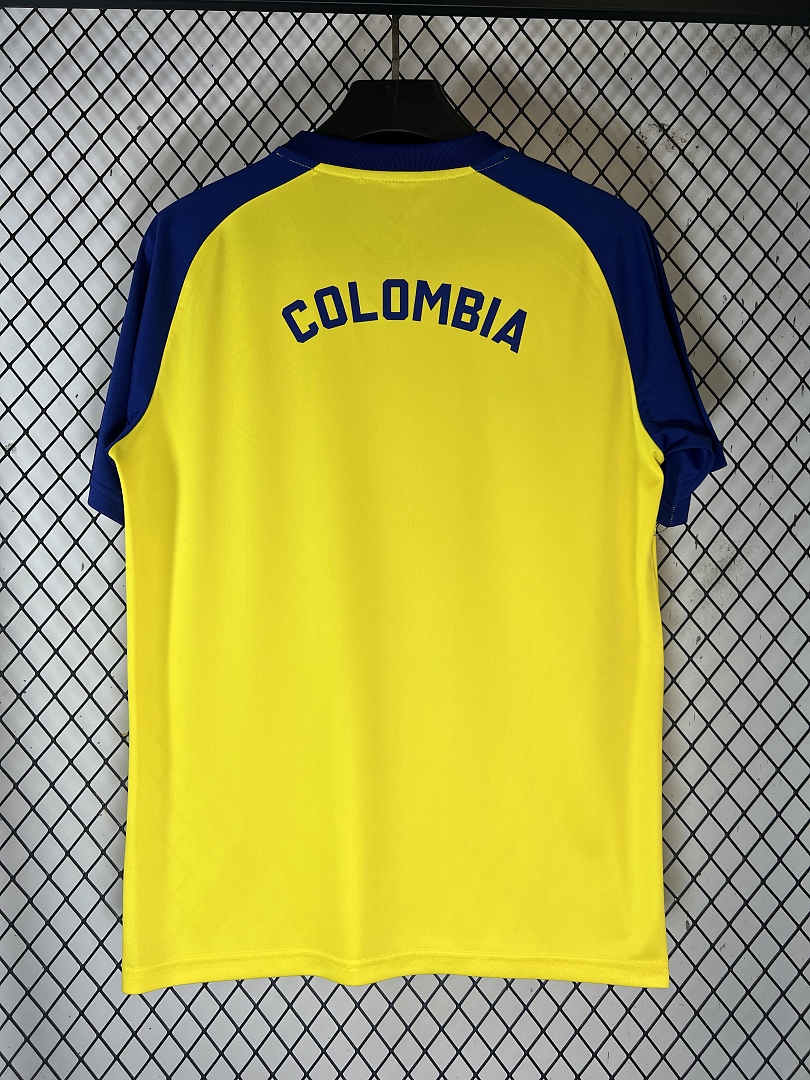 Yellow Colombia Pre-match Jersey