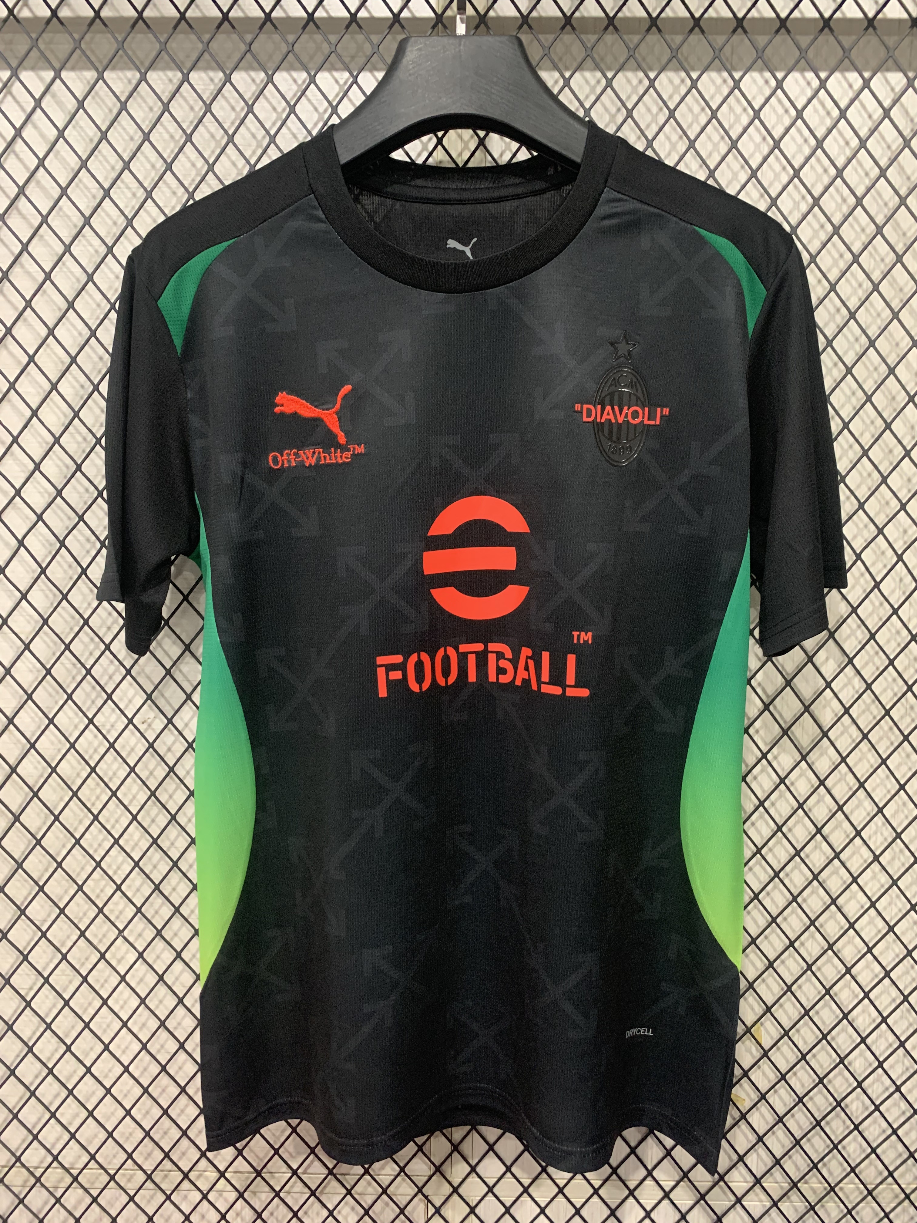 AC Milan Pre-match Jersey S-4 XL
