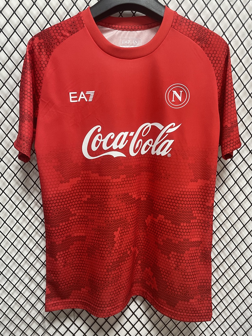 Napoli Training Jersey Red S-4 XL - view 3