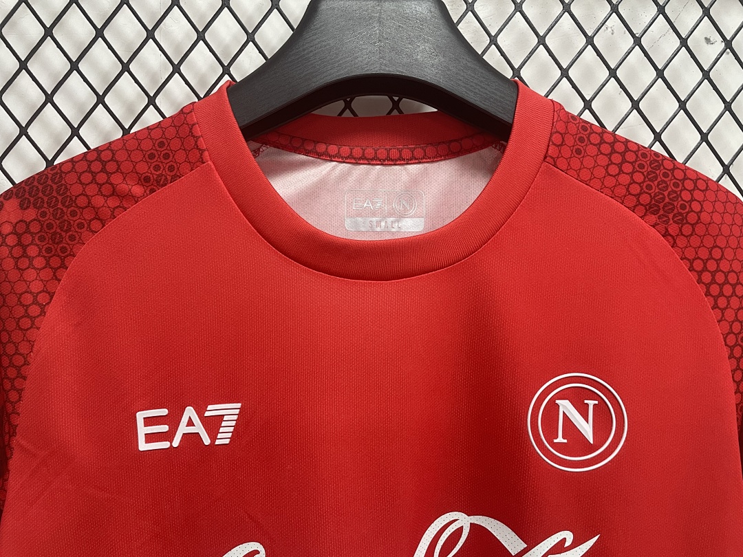 Napoli Training Jersey Red S-4 XL - view 5