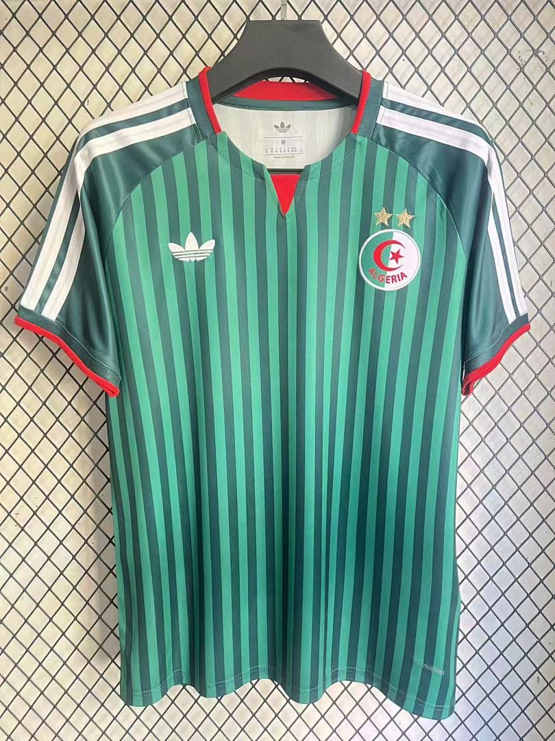 Green Algeria Away Jersey (Yellow Stars) - view 3