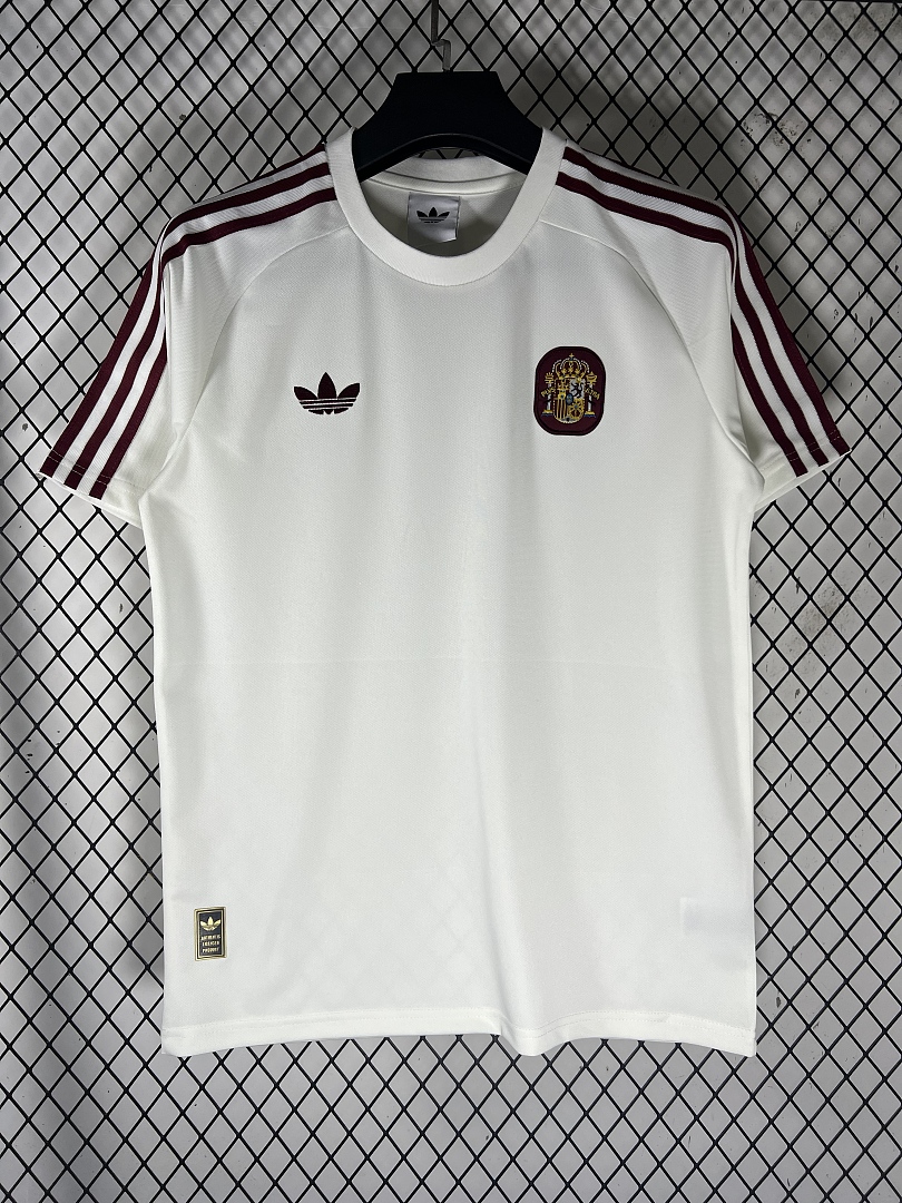 White Retro Spain T-Shirt - view 4