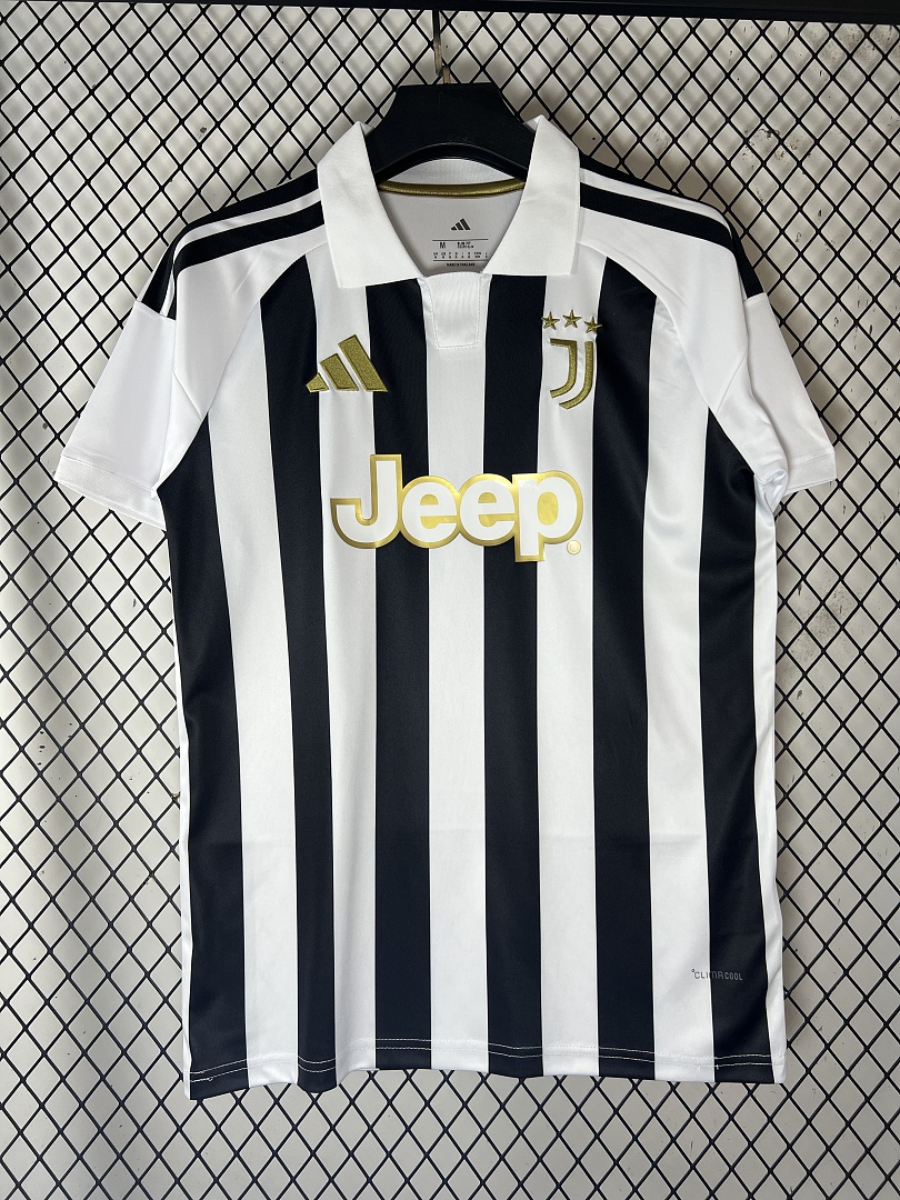 Black White Juventus Home Jersey - view 3