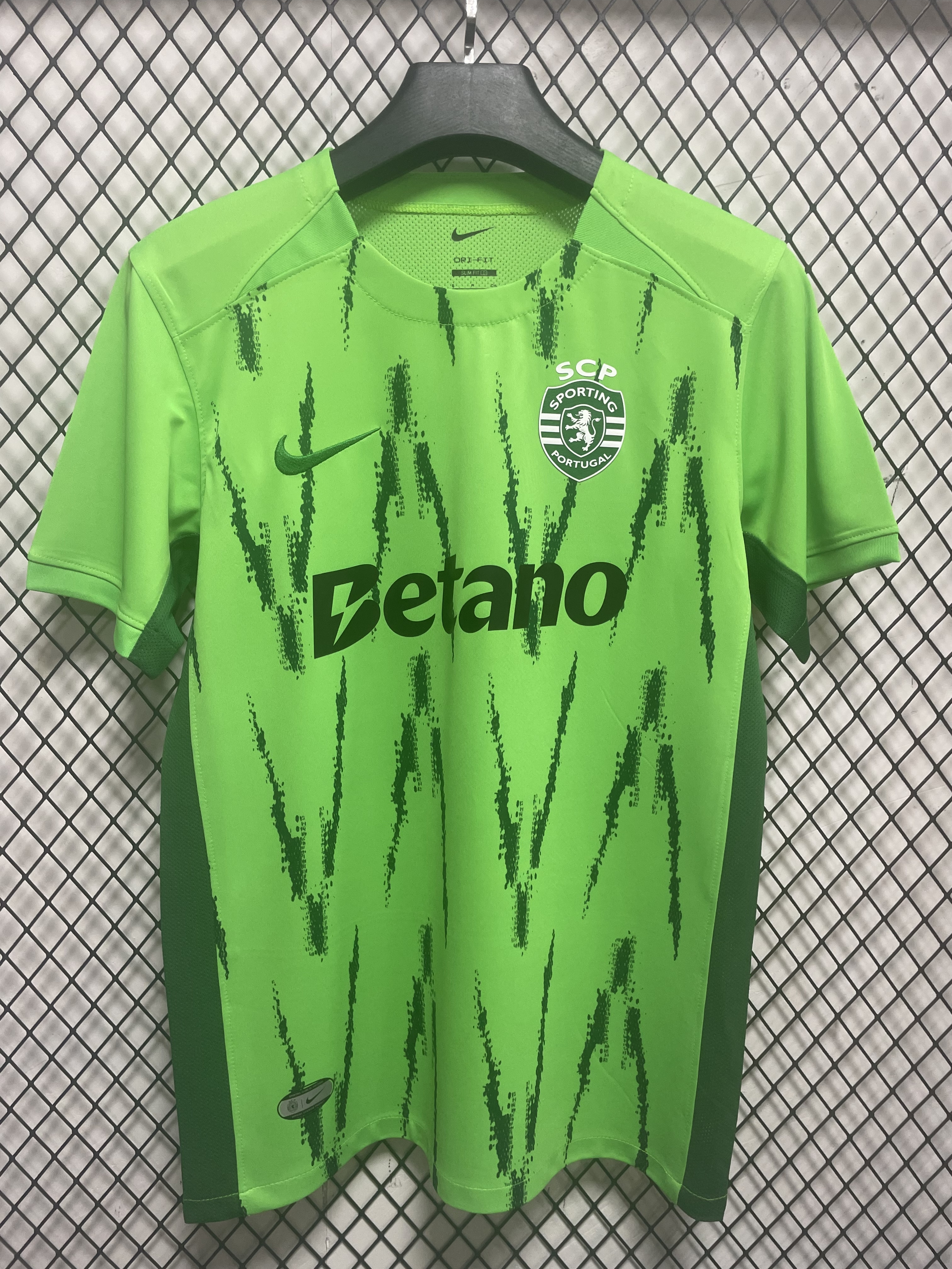 Sporting Lisbon Second Away Jersey Green S-4 XL