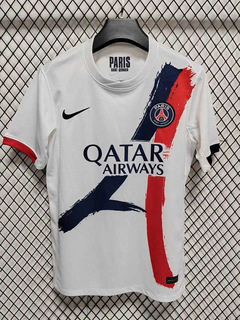 Paris Saint-Germain Away Jersey White S-4 XL - view 4