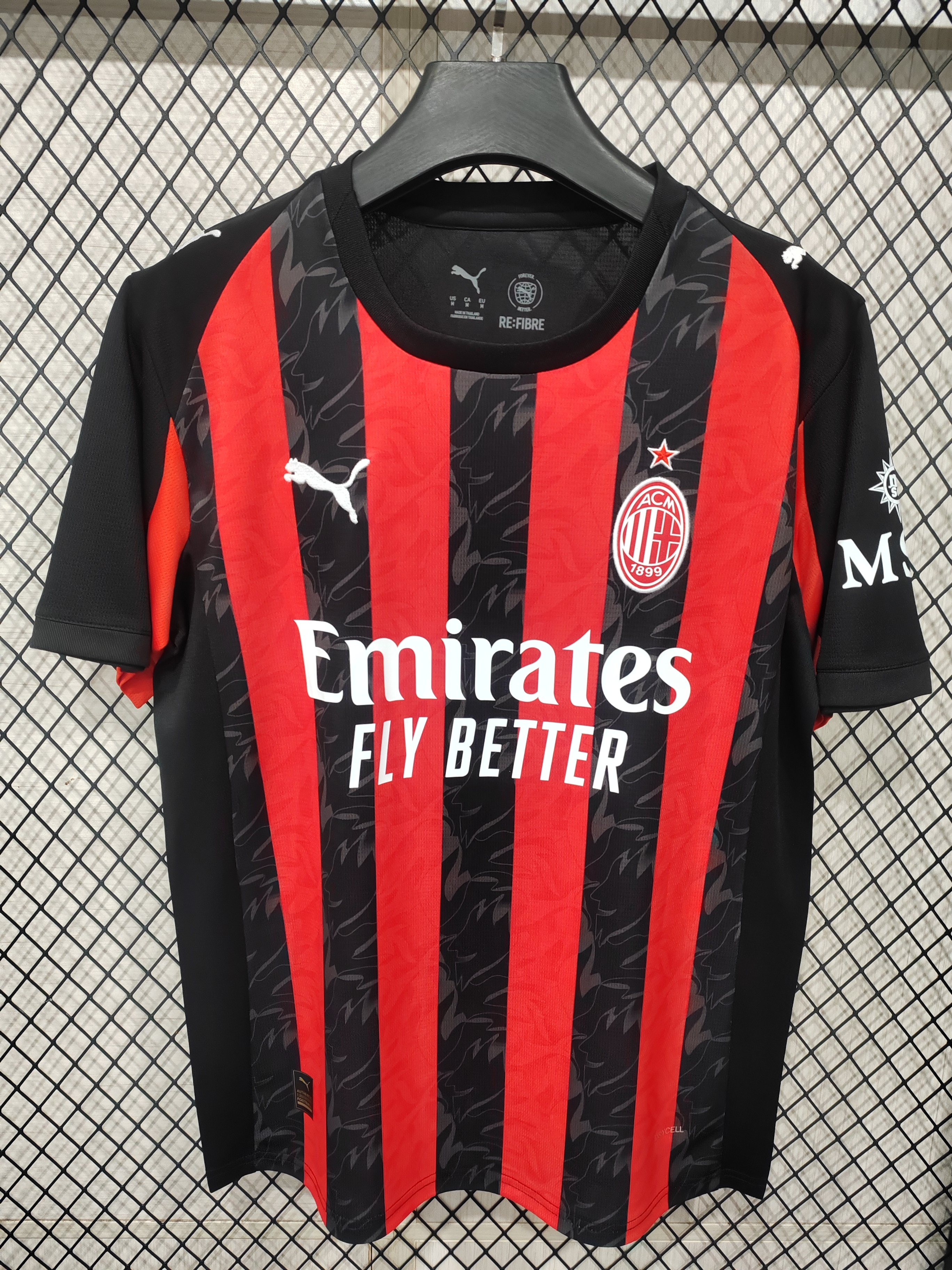AC Milan米Blue Home Jersey S-4 XL