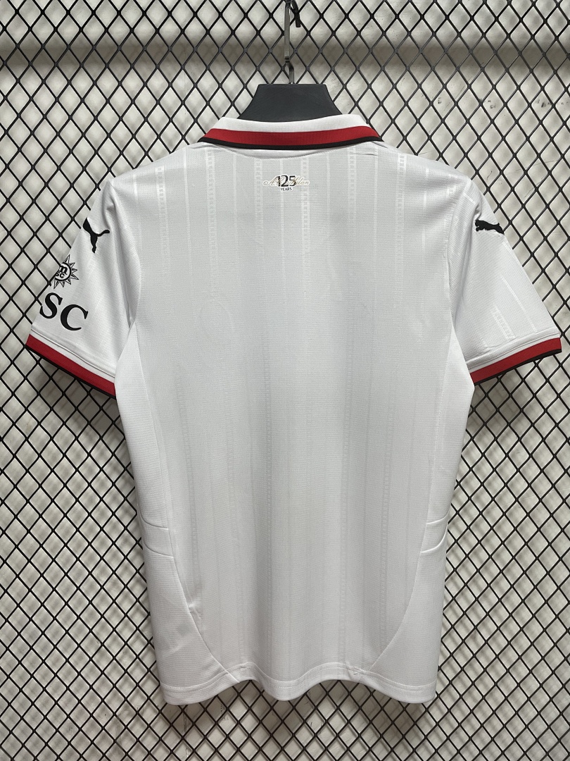 AC Milan Away Jersey White S-4 XL