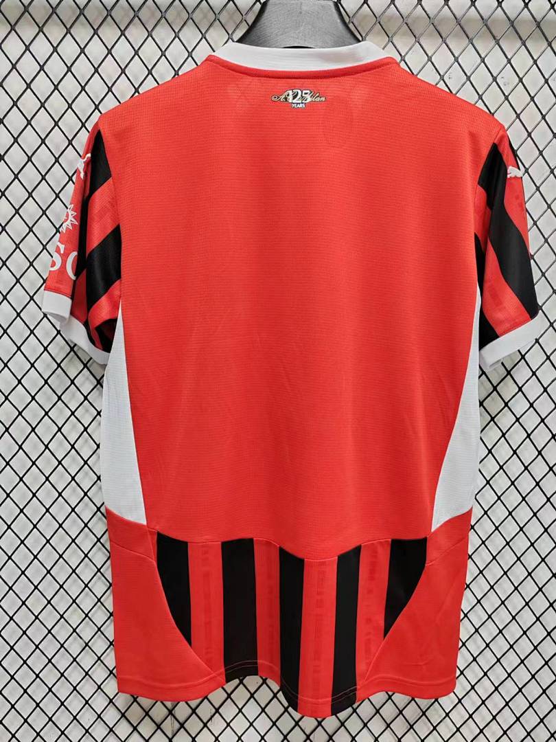 AC Milan Home Jersey S-4 XL