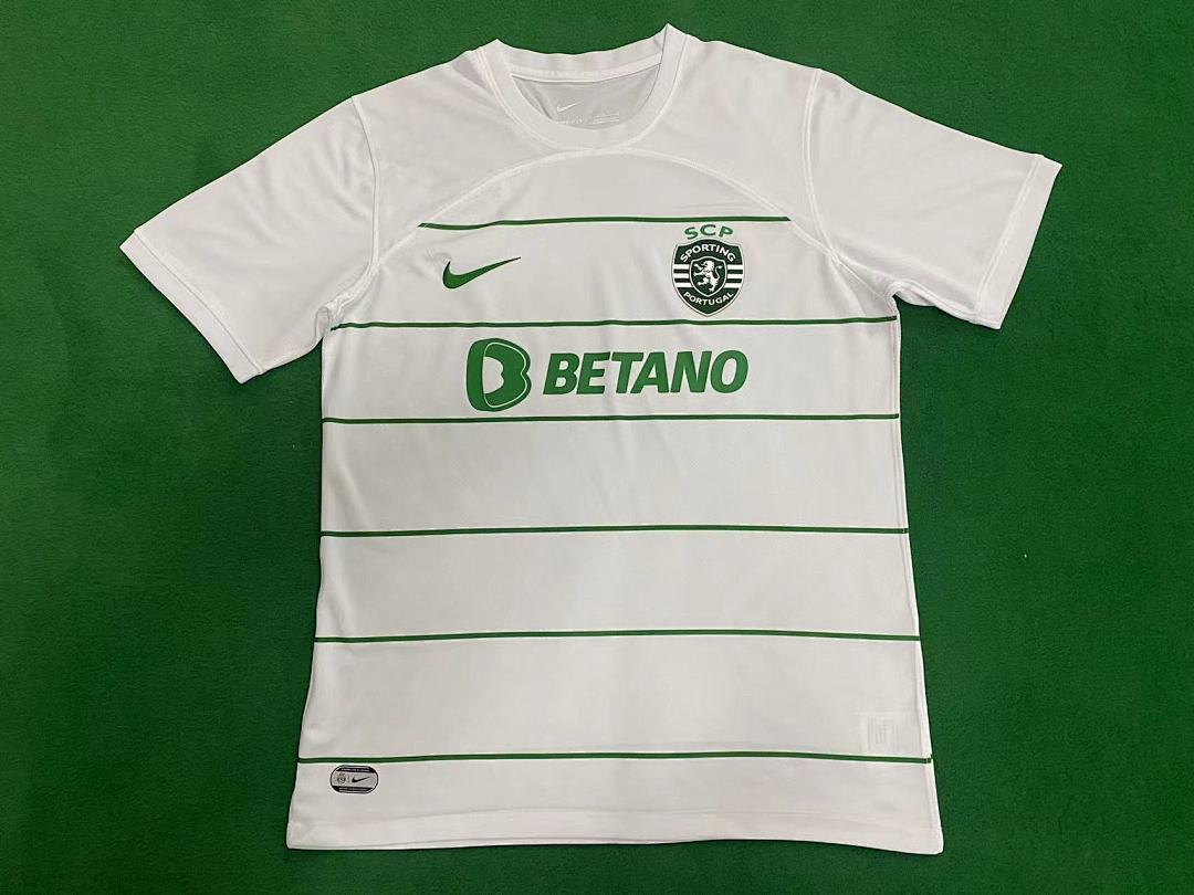 Sporting Lisbon Away Jersey White S-2 X - view 3