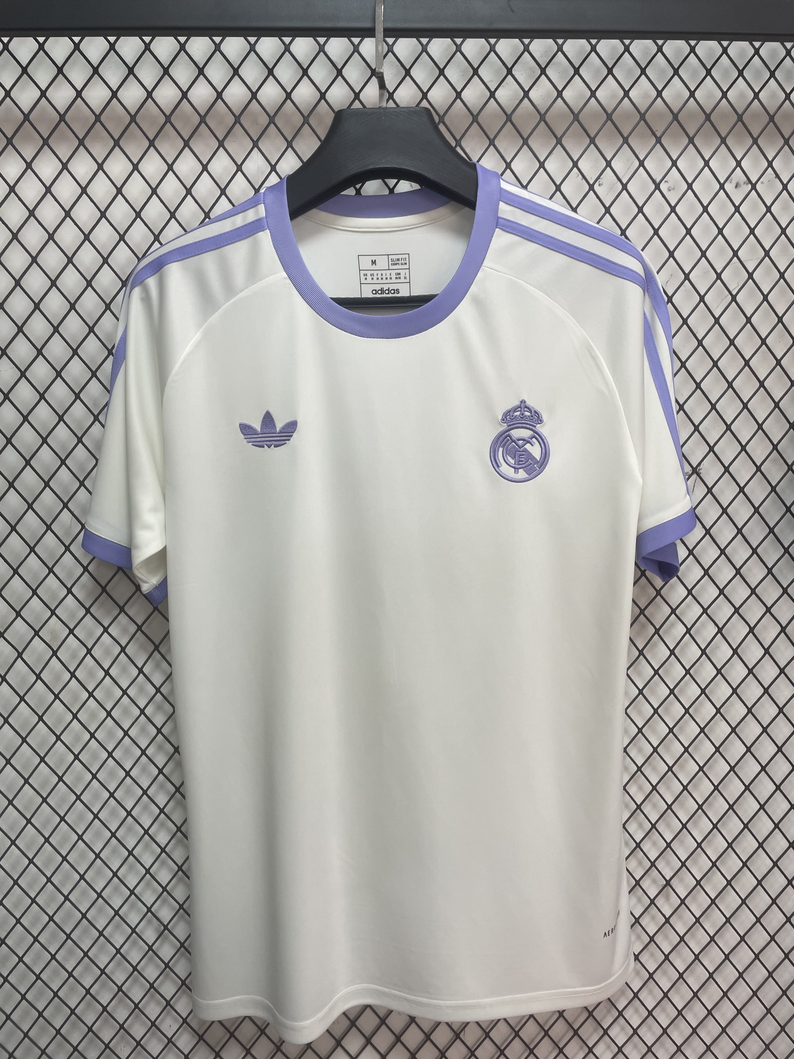 Real Madrid T White IY0057 S-4 XL