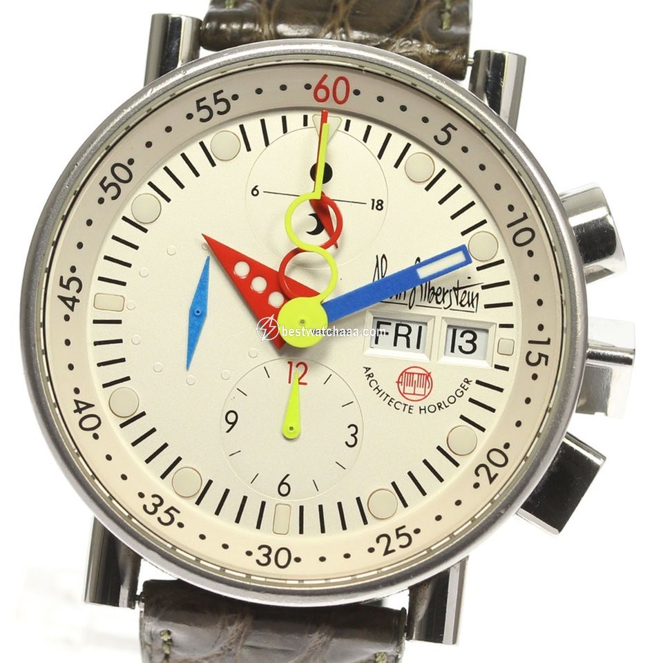 Alain Silberstein Mens watch Unisex Automatic Steel LW05100