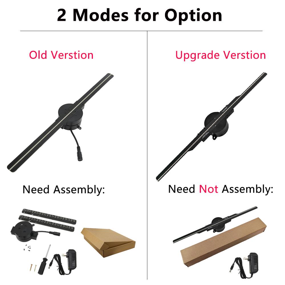 The Future of Technology: Exploring 3D Hologram Fan 42CM WiFi 3D Holographic Projector Advertising Display Light HD Holographic Projector for Stores Bars Party Xmas's Innovations