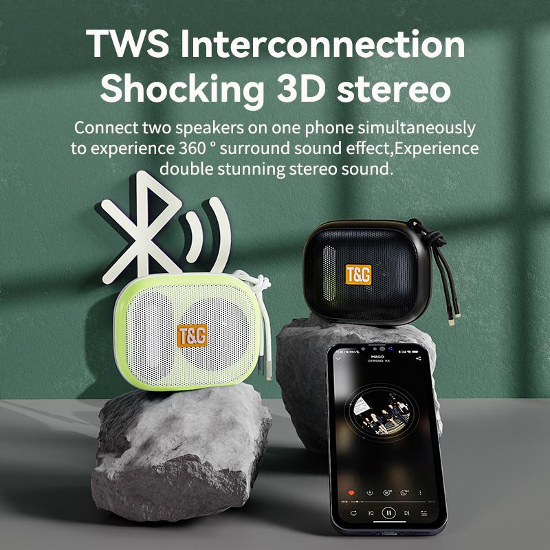 5 Surprising Benefits of Using TG-394 Wireless Bluetooth Speaker Outdoor Portable IPX7 Waterproof TWS Interconnection Speakers 360° Surround HiFi Sound Quality