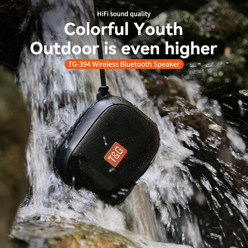 TG-394 Wireless Bluetooth Speaker Outdoor Portable IPX7 Waterproof TWS Interconnection Speakers 360° Surround HiFi Sound Quality vs Competitors: Which One Should You Choose?