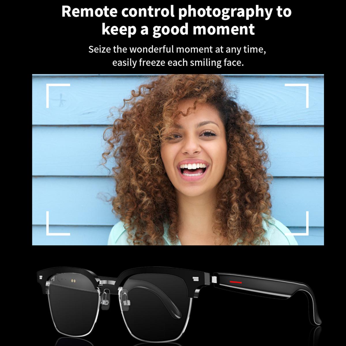 Man's Smart Glasses Prescription Lenses Bluetooth Talk Remote Control Camera Music Playback Noise Canceling Translate Eyeglasse Wearable - Image 3