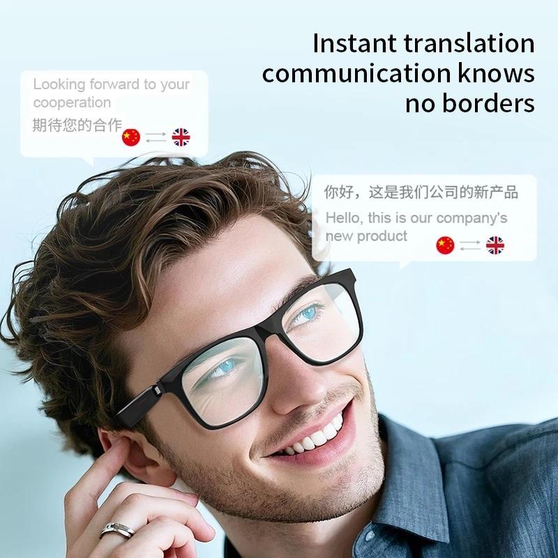 Smart Bluetooth 5.3 Glasses Can Listen To Music Calls Photosensitive Color Change Sunglasses Voice Assistant Fast Charging - Image 3