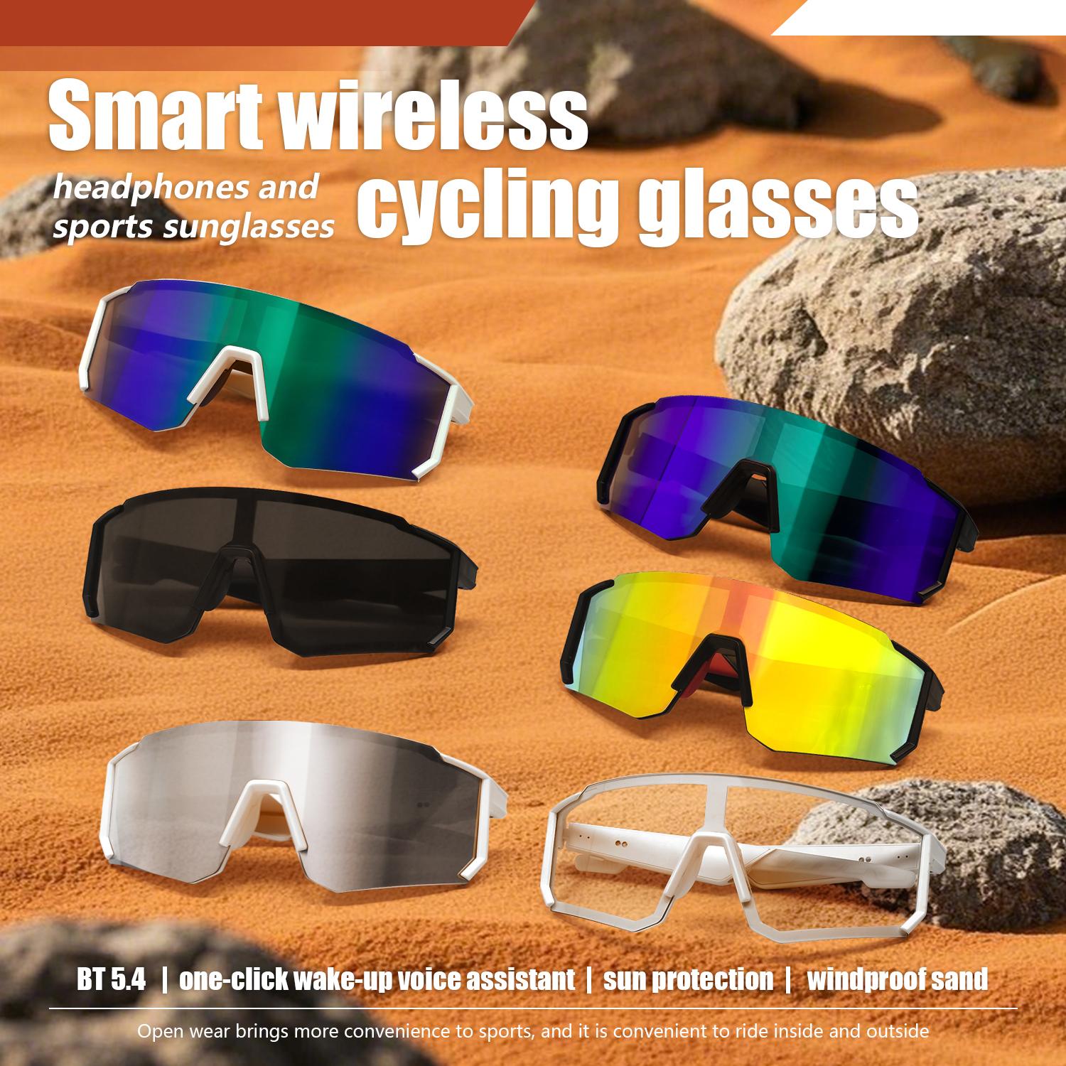 Discover the Revolutionary Features of Camera Smart Glasses Bluetooth Call Voice Assistant Listen Music Glasses Smart Sports Polarized Sunglasses Anti-Blue Eyeglasses
