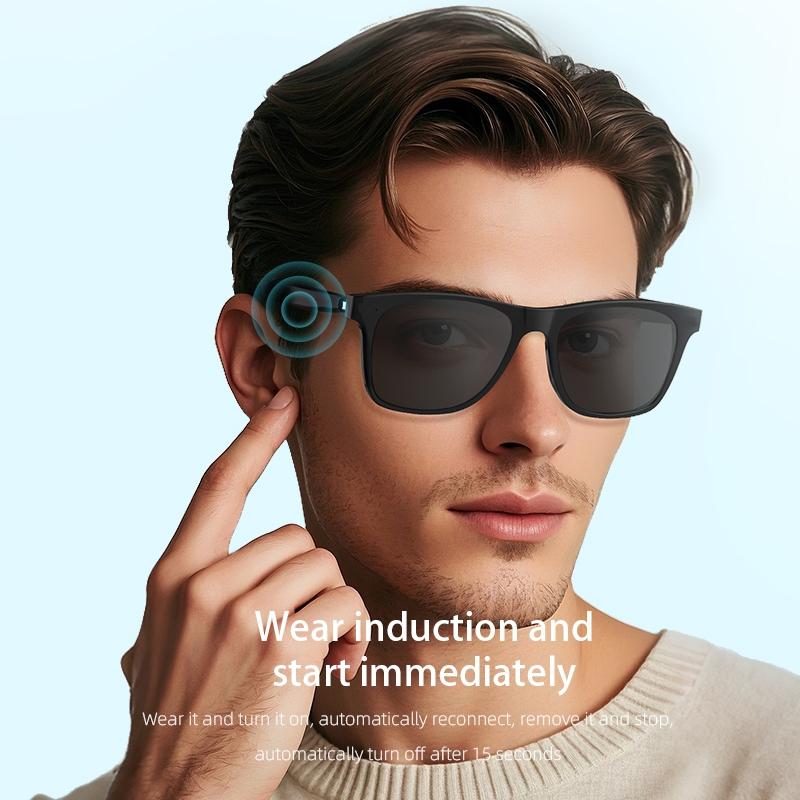 Discover the Revolutionary Features of Bluetooth Smart Glasses for Calls Music Play Noise Canceling Waterproof IP68 Can Exchange Lens Wireless Sunglasses for Men Women