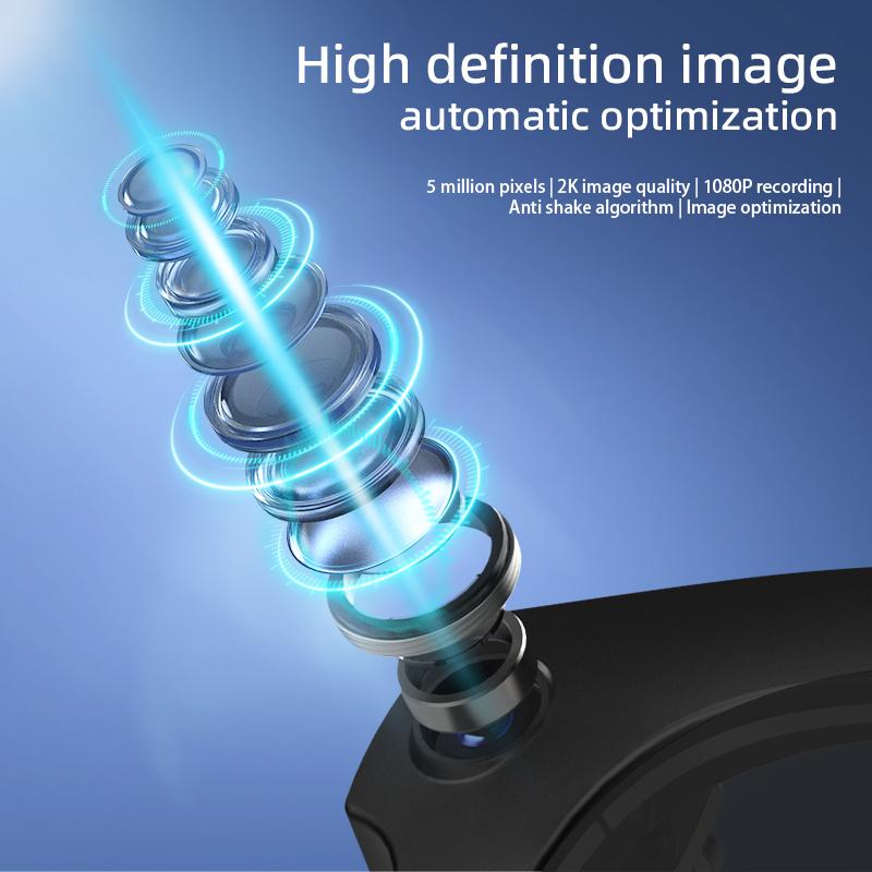 V03 AI Smart Eyeglass Frames Wireless Audio Translation Photo Taking Voice Interaction Wearable Smart Device