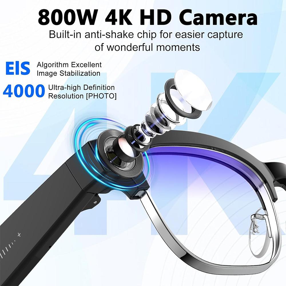 2025 New Upgrade Smart Glasses With Camera Video Recording AI Photo Recognition Bluetooth Call Translation Voice Sunglasses Man vs Competitors: Which One Should You Choose?