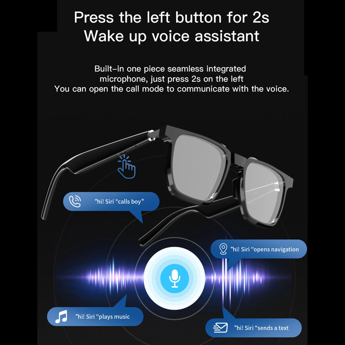 AI Smart Translate Eyeglasses Receive Call Voice Assistatn Listen Songs Anti Blue Light Noise Canceling Smart Glasses for Man vs Competitors: Which One Should You Choose?