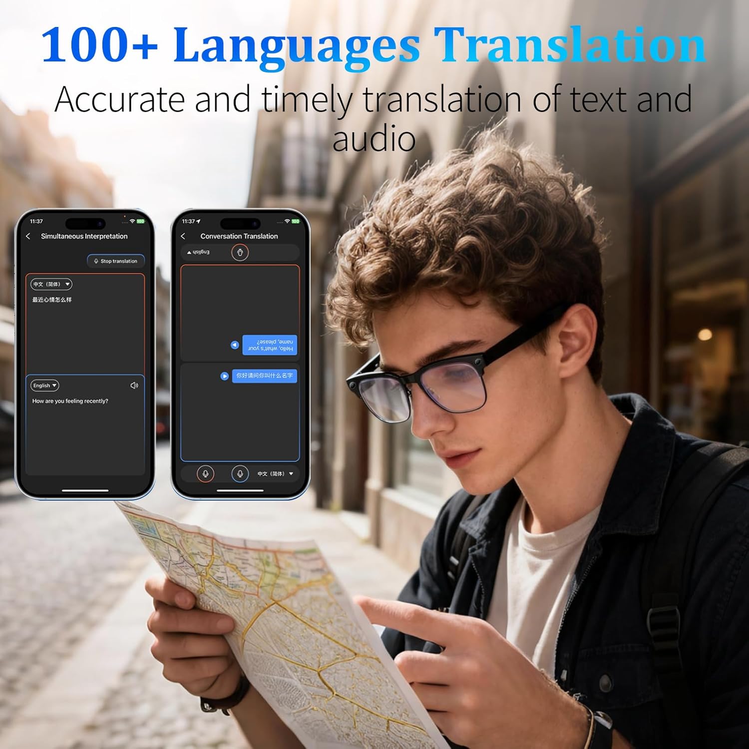 Smart glasses with AI translation, WiFi calling and sharing, UV protection lenses, 4GB memory, AI chat functionality, ideal for outdoor sports, sunglasses, new model from 2026 vs Competitors: Which One Should You Choose?