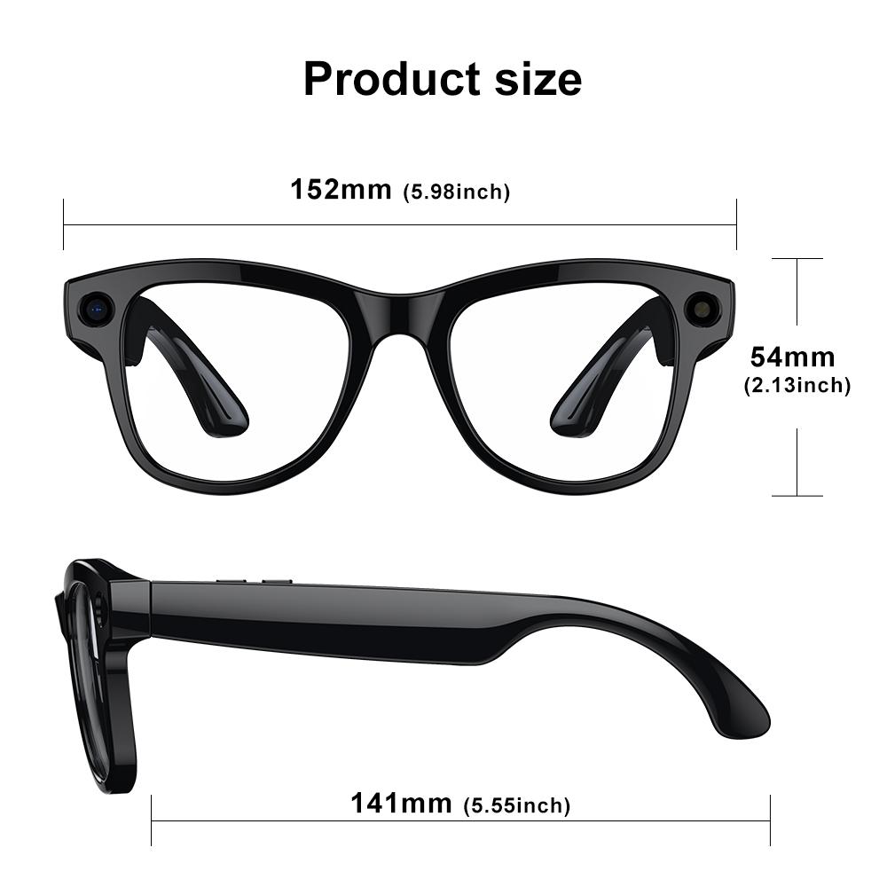 How Newest Smart Glasses with Exclusive Charging Case M02 Ultra 4K HD Camera AI Translation Recognition Bluetooth Call Music Glasses Can Transform Your Daily Routine