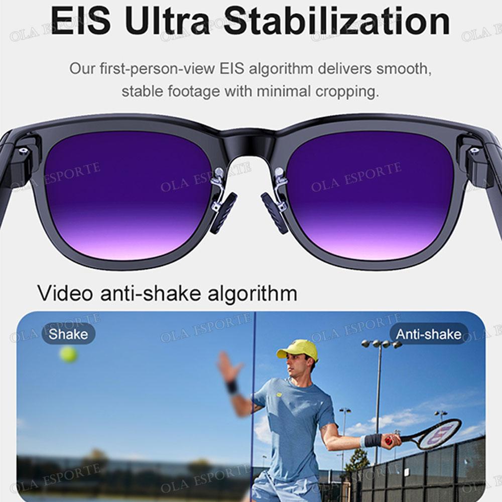 The Future of Technology: Exploring New 8K AI Smart Glasses With 100MP Camera Chat GPT Touch Sport Sunglasses Bluetooth Call Video Music Player For Men Women 2025's Innovations
