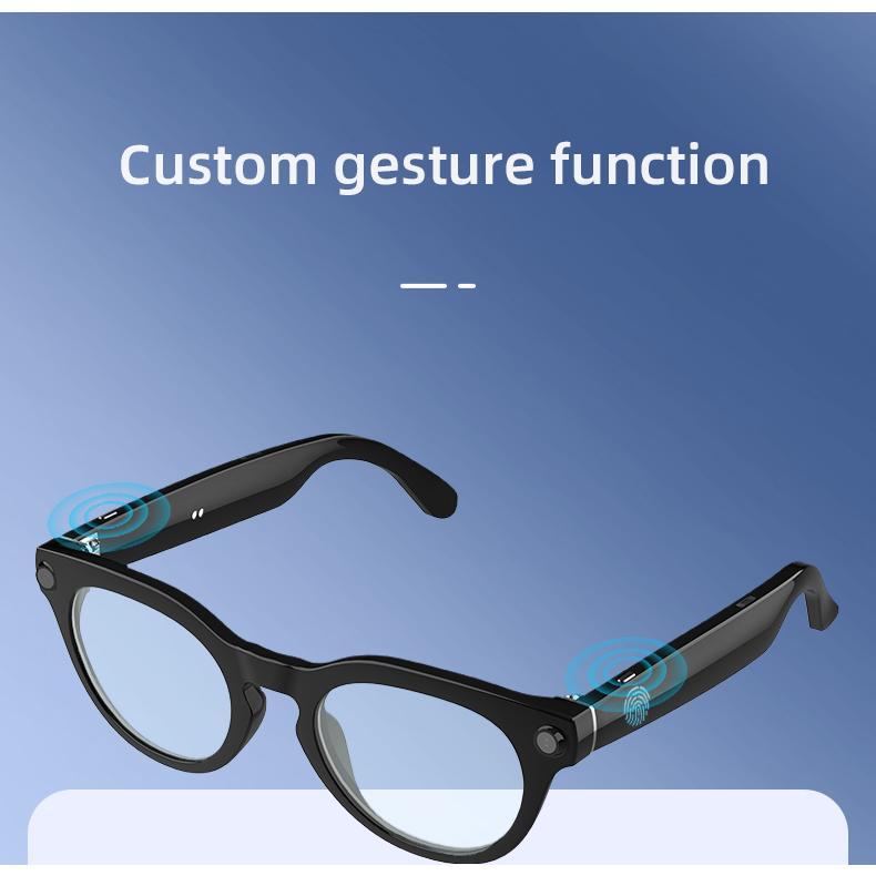 AI High Level Smart Glasses Wireless Real-Time Translation Glasses with AI Photography Voice Calls Music Playback Versatile