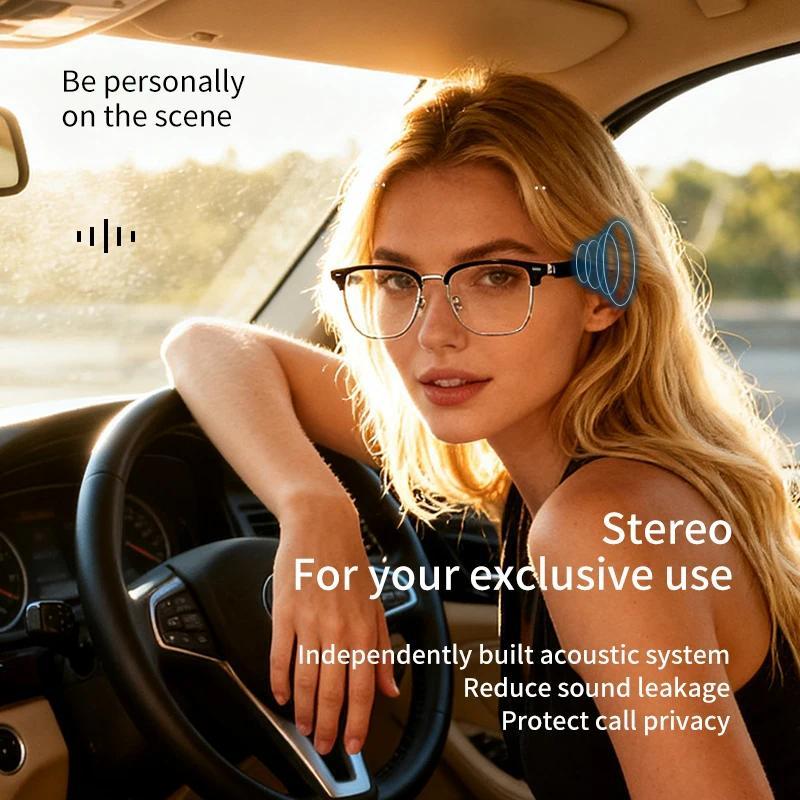 Discover the Revolutionary Features of Smart Glasses Headset Wireless Bluetooth 5.0 Sunglasses Outdoor Sport Earphone Calling Music Eyeglasses App  Translator AI