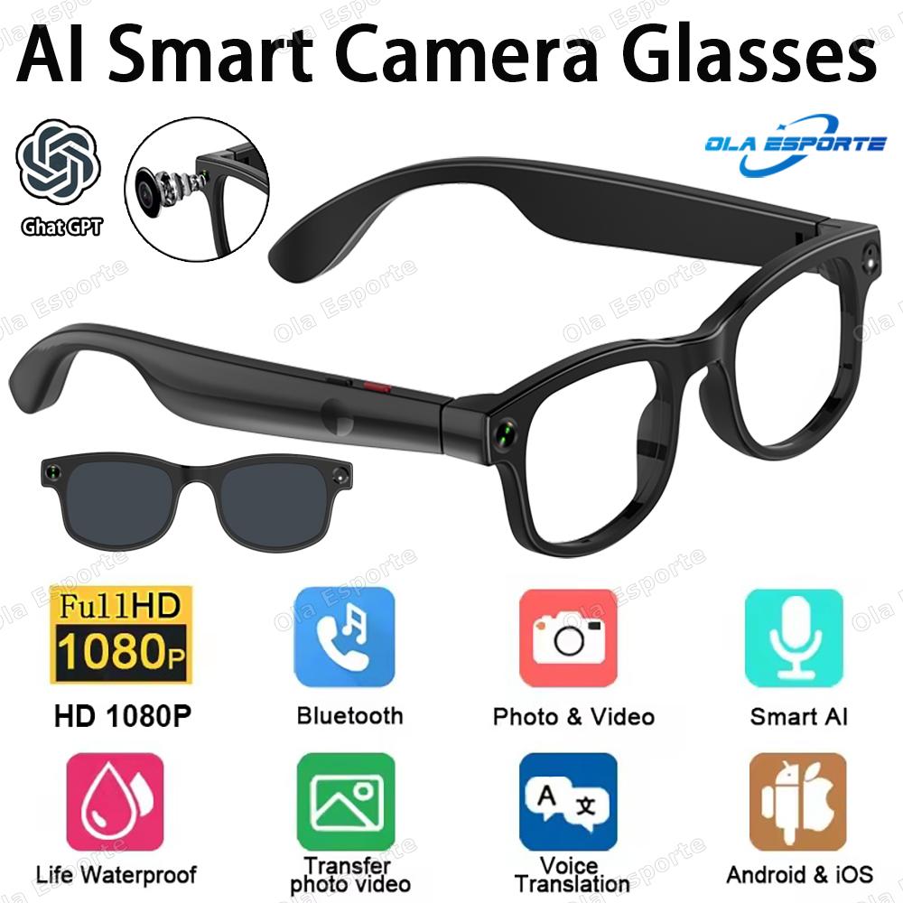 Real User Stories: How New AI Smart Glasses Chat GPT 500W Camera Bluetooth Call 300Mah Battery Voice Assistant Control Smart Sunglasses For Android IOS Changed Their Lives