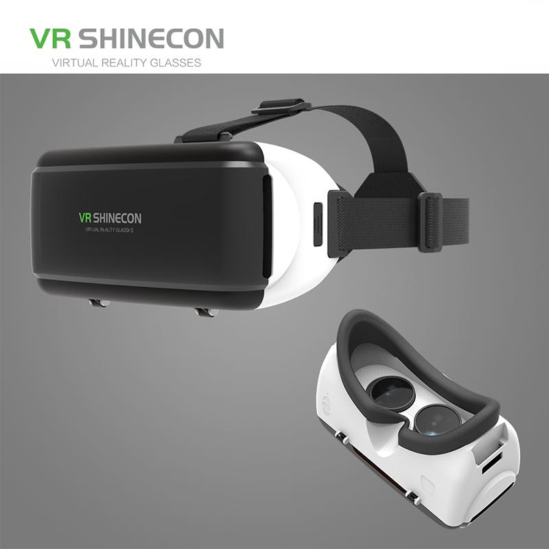 VR Shinecon 3D Glasses Virtual Reality Casque Goggles HeadsetFor Cell Phone Mobile Smartphones Binoculars Video Game Wirth Lens - Image 5